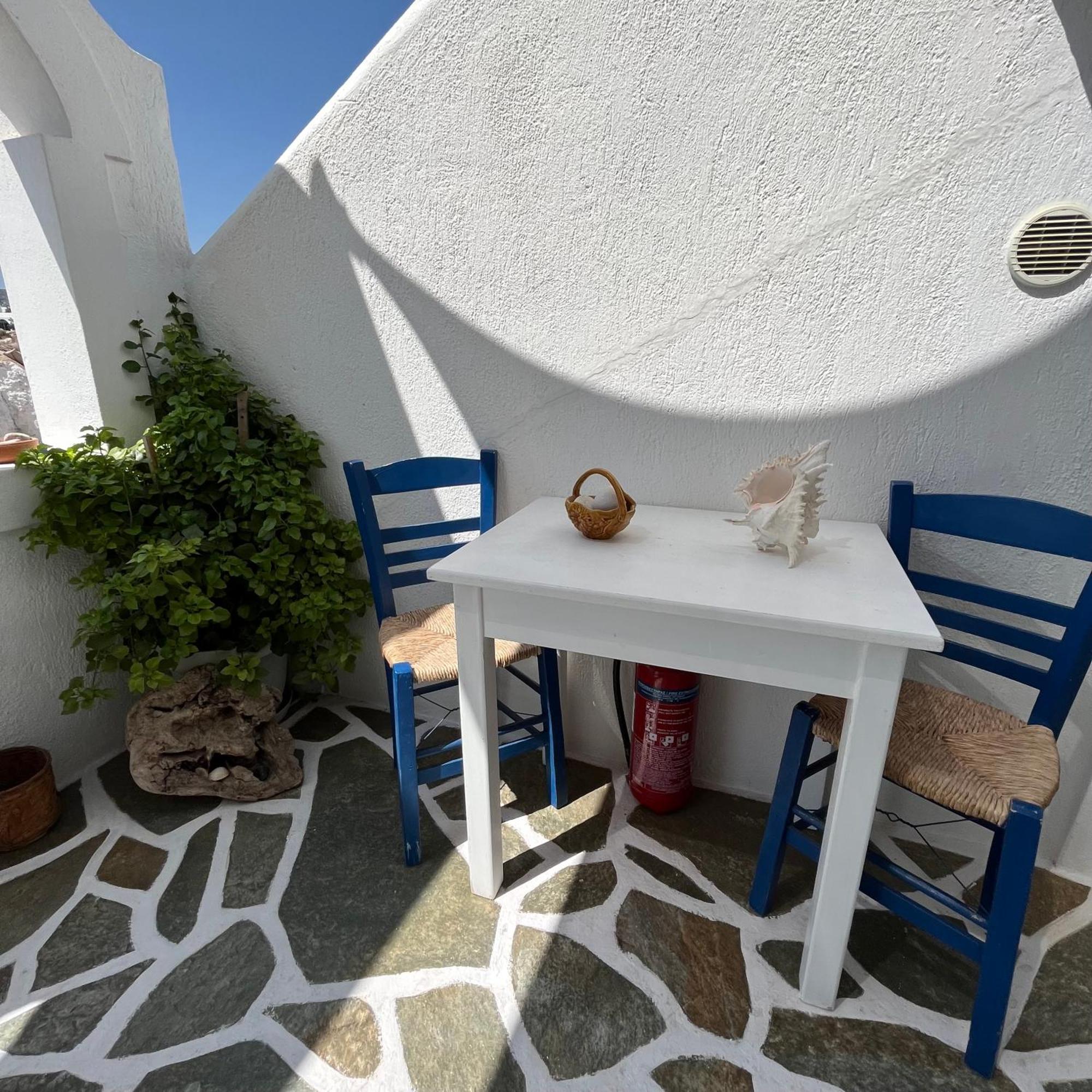 Panagiotis Rooms 纳乌萨 外观 照片