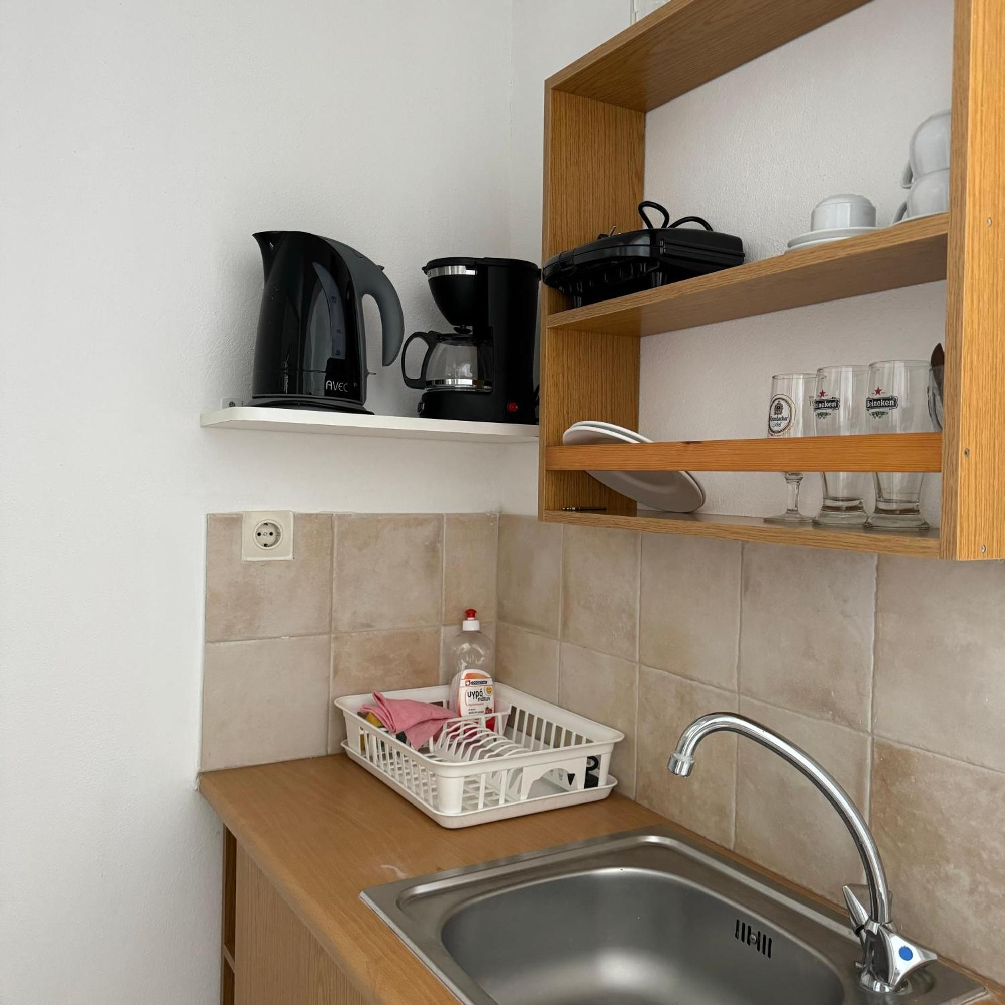 Panagiotis Rooms 纳乌萨 外观 照片